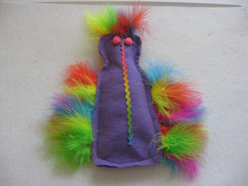 rainbow catnip toy