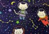 SPACE CATS Catnip Blanket SPACE CATS Catnip Blanket